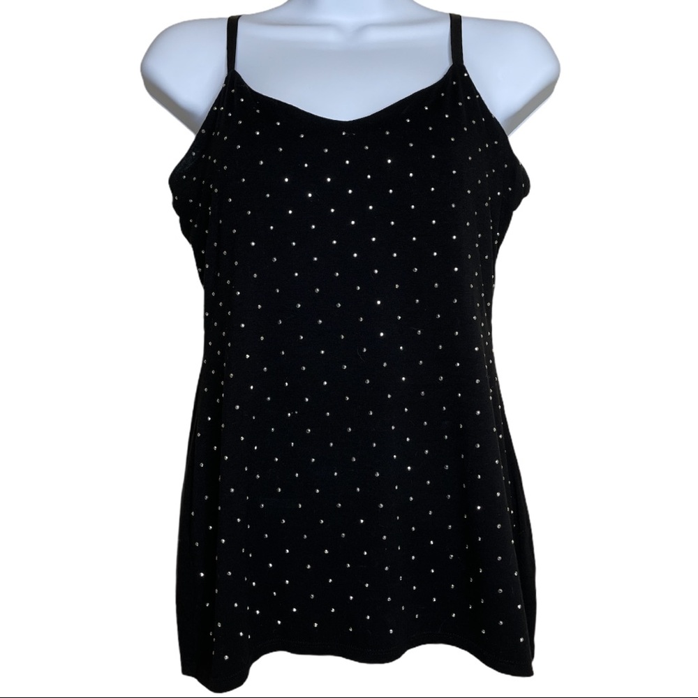 White House Black Market stud embellished tank